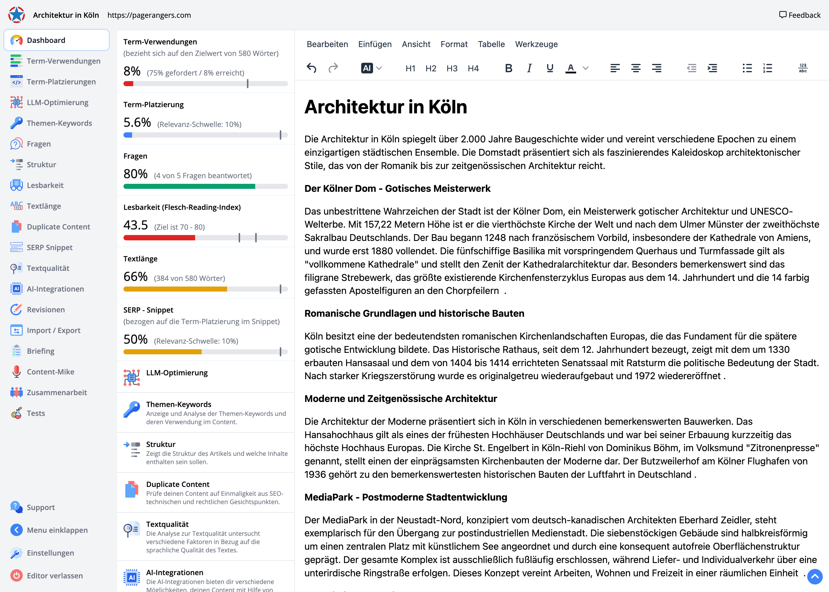Content Suite Dashboard