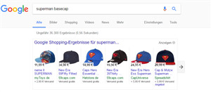 Google Shopping Anzeigen